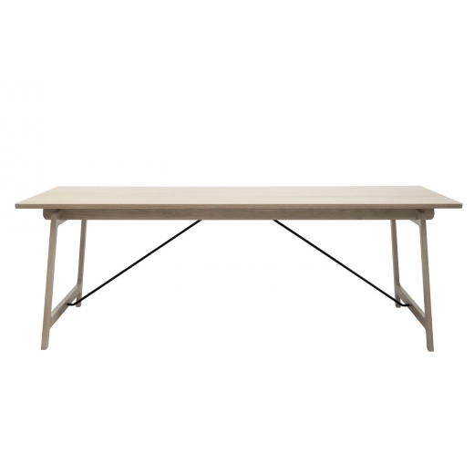 Jedálenský stôl Kerstin, 220 cm, dub - 1