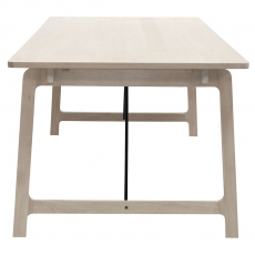 Jedálenský stôl Kerstin, 220 cm, dub - 4