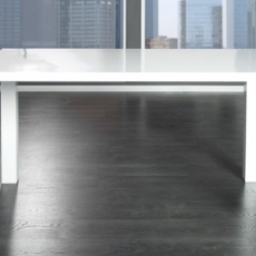 Jedálenský stôl Laura, 140 cm, biela - 1