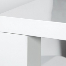 Jedálenský stôl Laura, 140 cm, biela - 4