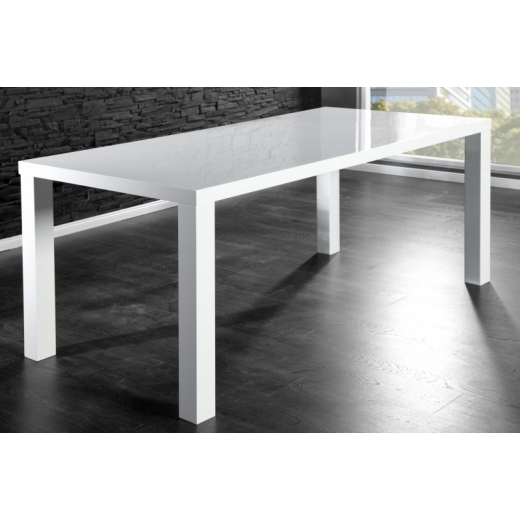 Jedálenský stôl Laura, 180 cm, biela - 1