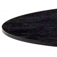 Jedálenský stôl Laxey, 180 cm, čierna - 2