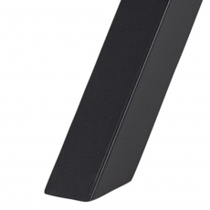 Jedálenský stôl Laxey, 180 cm, čierna - 4