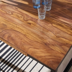 Jedálenský stôl Leron, 190 cm, masív Sheesham - 5