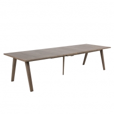 Jedálenský stôl Linea, 220 cm, morený dub - 3