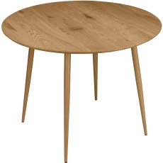 Jedálenský stôl Lion, 100 cm, dub - 2