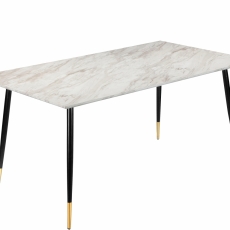 Jedálenský stôl Lion, 120 cm, mramor - 5