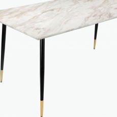 Jedálenský stôl Lion, 120 cm, mramor - 6