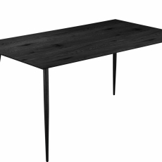 Jedálenský stôl Lion, 160 cm, čierna - 5