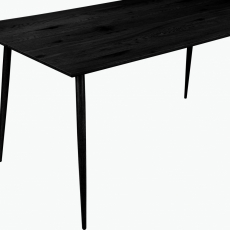 Jedálenský stôl Lion, 160 cm, čierna - 6
