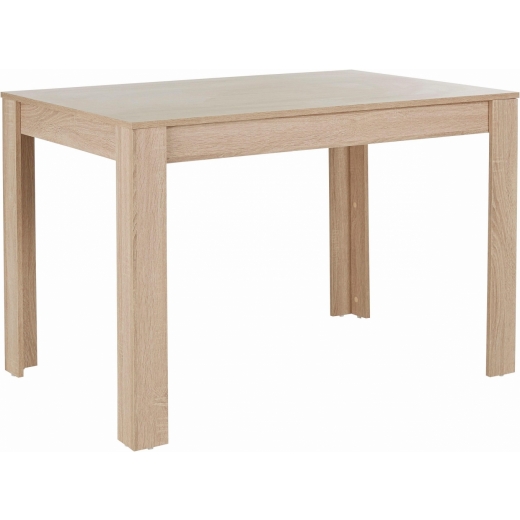 Jedálenský stôl Lora, 120 cm, dub - 1