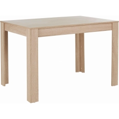 Jedálenský stôl Lora, 120 cm, dub