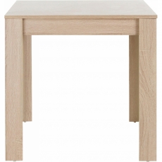 Jedálenský stôl Lora, 80 cm, dub - 2