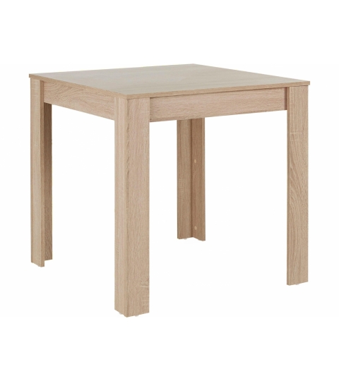Jedálenský stôl Lora, 80 cm, dub