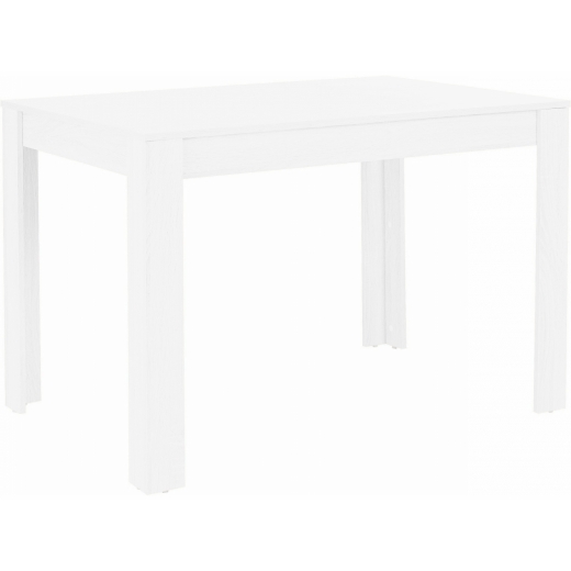 Jedálenský stôl Lora I., 120 cm, biela - 1