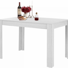 Jedálenský stôl Lora I., 120 cm, biela - 4