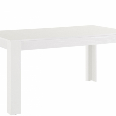 Jedálenský stôl Lora I., 160 cm, biela - 2