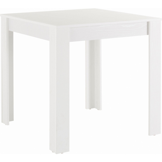 Jedálenský stôl Lora I., 80 cm, biela - 1