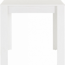 Jedálenský stôl Lora I., 80 cm, biela - 2