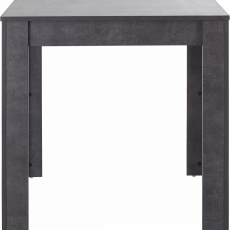 Jedálenský stôl Lora I., 80 cm, pohľadový betón - 3