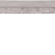 Jedálenský stôl Lora II., 160 cm, pohľadový betón - 2