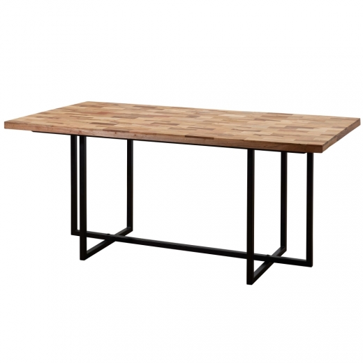 Jedálenský stôl Loren, 180 cm, masívne drevo - 1