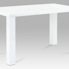 Jedálenský stôl Lucia, 135, biela - 2