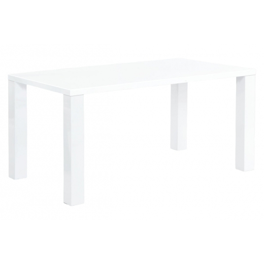 Jedálenský stôl Lucia 160 cm, biela - 1