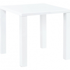 Jedálenský stôl Lucia, 80 cm, biela - 1