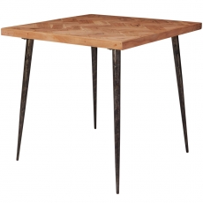 Jedálenský stôl Lura, 80 cm, masív agát - 1