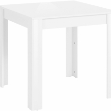 Jedálenský stôl Lynet, 80 cm, biela - 2