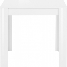 Jedálenský stôl Lynet, 80 cm, biela - 3