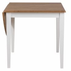 Jedálenský stôl Lytton, 115 cm, biela - 2