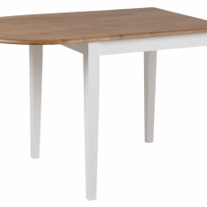 Jedálenský stôl Lytton, 115 cm, biela - 3