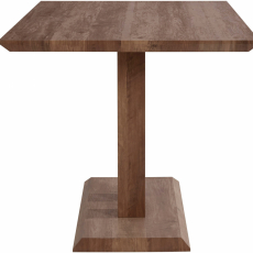Jedálenský stôl Malin, 120 cm, hnedá - 3