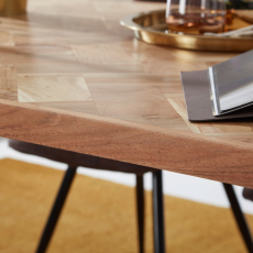 Jedálenský stôl Mamut, 180 cm, prírodné drevo - 6