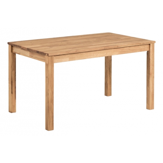 Jedálenský stôl Marian, 135 cm, masív dub - 1