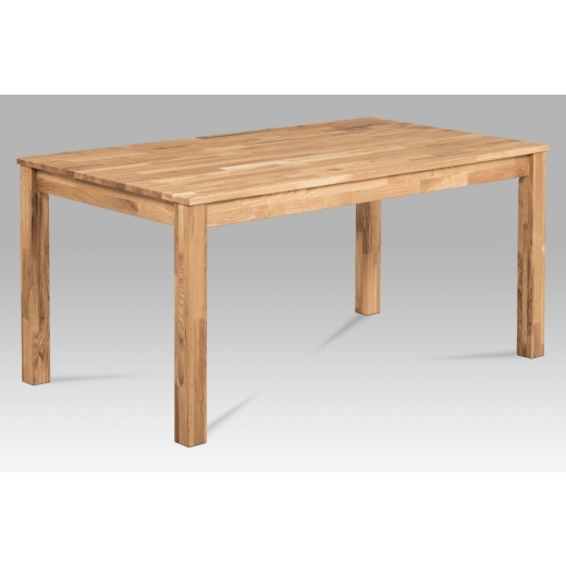 Jedálenský stôl Marian, 160 cm, masív dub - 1