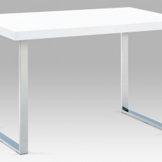 Jedálenský stôl Marius, 120 cm, biela - 2