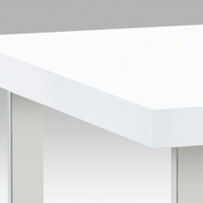 Jedálenský stôl Marius, 120 cm, biela - 3