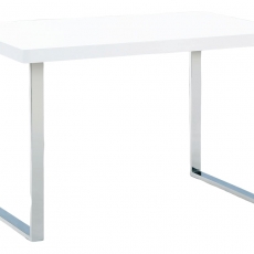 Jedálenský stôl Marius, 120 cm, biela - 1