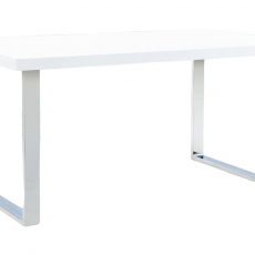 Jedálenský stôl Marius, 150 cm, biela - 1