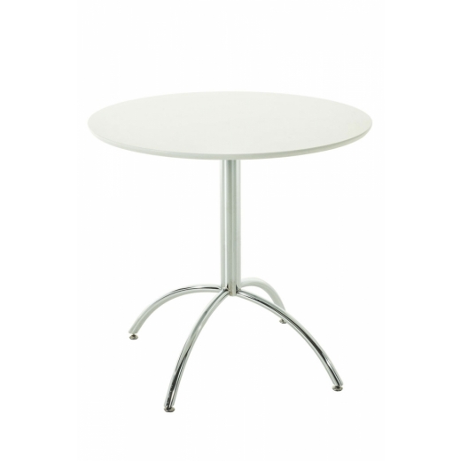 Jedálenský stôl Marshal, 80 cm, biela - 1