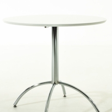 Jedálenský stôl Marshal, 80 cm, biela - 3