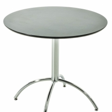Jedálenský stôl Marshal, 80 cm, čierna - 1