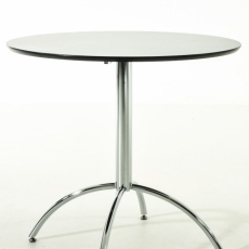 Jedálenský stôl Marshal, 80 cm, čierna - 3