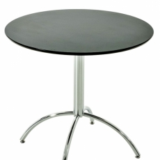 Jedálenský stôl Marshal, 80 cm, čierna - 6
