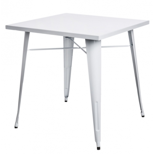 Jedálenský stôl Mason 76 cm, biela - 1