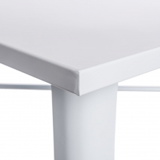 Jedálenský stôl Mason 76 cm, biela - 3