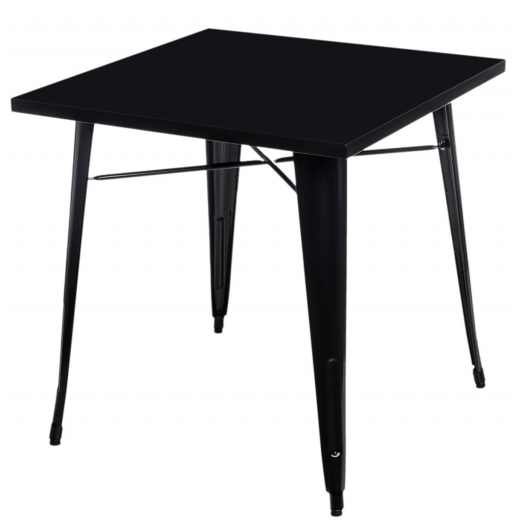 Jedálenský stôl Mason 76 cm, čierna - 1